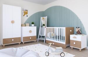 Babywoods Dětská sestava Loft včetně postýlky ( 4 el. ) Barevné provedení: Bílá