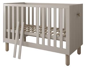 Babywoods Dětská postýlka Loft 120 x 60 cm Barevné provedení: Kašmír, Úložný prostor k postýlce: Bez úložného prostoru