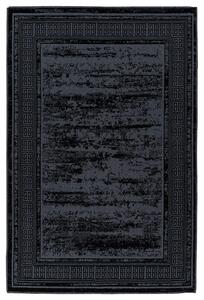 KOBEREC TKANÝ NA PLOCHO, 160/230 cm, černá XXXL - Online Only koberce & rohožky, Online Only