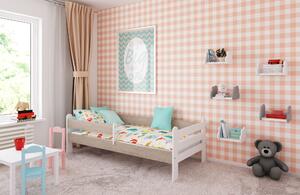 Babywoods Dětská postel Rysio Velikost postele: 140x80, Barevné provedení: Dub, Provedení postele: Bez šuplíku