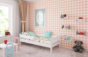 Babywoods Dětská postel Rysio Velikost postele: 140x80, Barevné provedení: Bílá, Provedení postele: Bez šuplíku