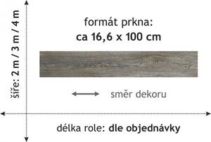 Beaulieu International Group, PVC podlaha - lino Domo 2153, na míru, šíře 2m,3m,4m, šedá, bez podkladu, koupelna