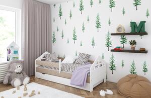 Babywoods Dětská postel Ala Velikost postele: 140x80, Barevné provedení: Dub, Provedení postele: S šuplíkem