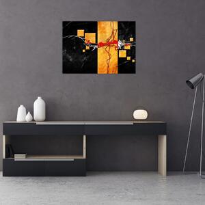 Abstraktní obraz - Tanečnice (70x50 cm)