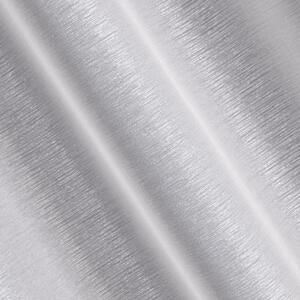 Eurofirany Stříbrný závěs na kroužcích Arlon 140x250 cm