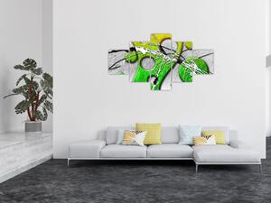 Abstraktní obraz (125x70 cm)