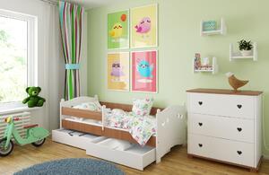 Babywoods Dětská postel Laura Velikost postele: 160x80, Barevné provedení: Olše, Provedení postele: Dva menší šuplíky