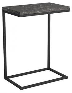 Příruční stolek Diodor 66, Barvy police: černý / tmavý mramor Mirjan24 5902928097528