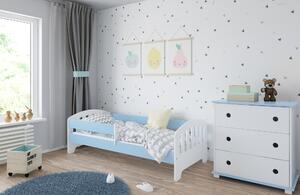 Dětská postel Klasik Velikost postele: 180x80, Barevné provedení: Modrá, Provedení postele: Bez šuplíku