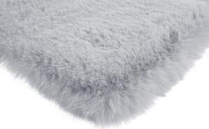 KOBEREC S VYSOKÝM VLASEM, 80/150 cm modrá, šedá - Online Only koberce & rohožky, Online Only