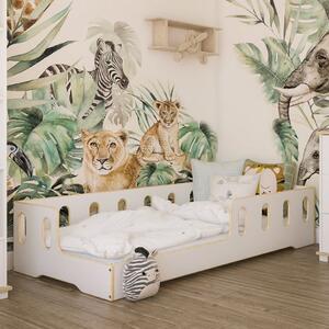 Babywoods Dětská postel Noe Velikost postele: 200x90, Barevné provedení: Bílá / Přírodní