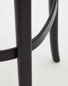ROMANE barová židle černá