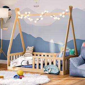 Babywoods Dětská postel Tipi 140 x 70 cm Barevné provedení: Přírodní