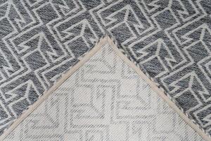 VENKOVNÍ KOBEREC, 120/170 cm krémová, šedá - Online Only koberce & rohožky, Online Only