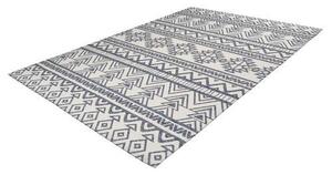 VENKOVNÍ KOBEREC, 80/150 cm antracitová, krémová - Online Only koberce & rohožky, Online Only