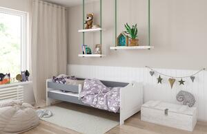 Babywoods Dětská postel Emma Velikost postele: 140x80, Barevné provedení: Šedá, Provedení postele: Bez šuplíku