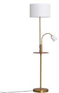 Stojací Lampa Lindby, Aovan, Bronzová / starobylá mosaz, Obývací pokoj, Kov, Moderní