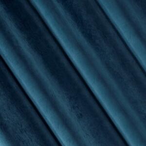 Zatemňovací závěs na kroužcích VILLA modrý 140x250 cm