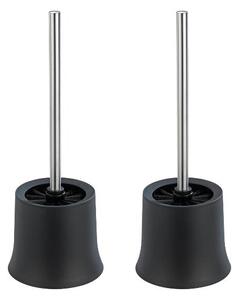 Wenko WC souprava Basic černá, sada 2 ks, včetně WC štětky (100393933)