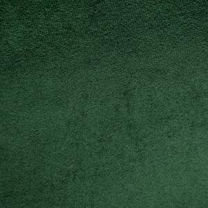 Zelený sametový závěs ROSA 135x300 cm