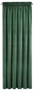Zelený zatemňovací závěs na pásce KRISTI 140x270 cm