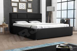 Čalouněná postel s rolovaným roštem Nido, Rozměr postele: 200x200, Potah: Victoria 14 863 Mirjan24 5902928150865