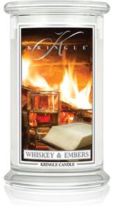 Kringle Candle Whiskey & Embers vonná svíčka 623 g