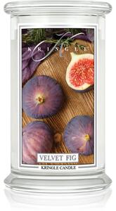 Kringle Candle Velvet Fig vonná svíčka 623 g