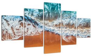Obraz mořské pláže (125x70 cm)