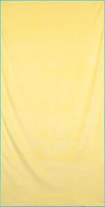 Žlutá rychleschnoucí plážová osuška IGA 80x160 cm