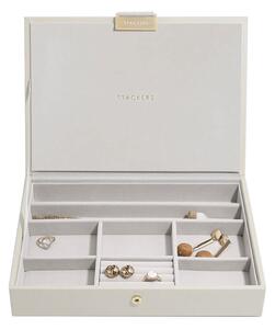 Stackers, Šperkovnice Oatmeal Classic Jewellery Box Lid | krémová 75600