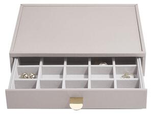 Stackers, Box na malé šperky Taupe Classic Trinket Drawer | šedobéžová 75794