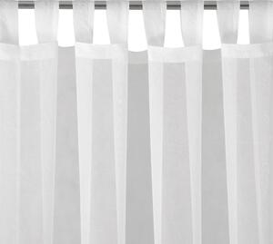 Bílá záclona LUCY 140x250 cm