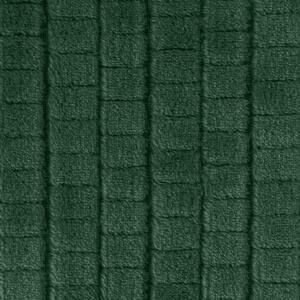 Hebká zelená deka CINDY2 s 3D efektem 170x210 cm