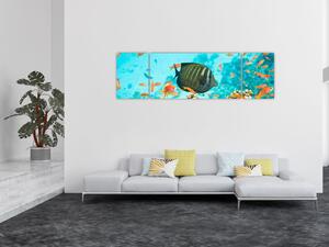 Obraz podmořského světa (170x50 cm)
