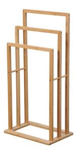 Třípatrový držák na ručníky 40 x 82 x 27 cm, bambus KESPER 19432