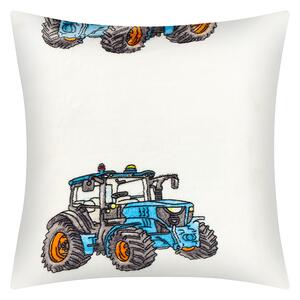 BELLATEX Polštářek ELLÍK - dětský motiv Modrá, Šedá, Bílá 35x40 cm