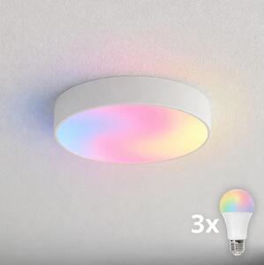 Brilagi - LED RGBW Stmí. koup. str. svítidlo CLARE 3xE27/9W/230V IP54 Wi-Fi bílá