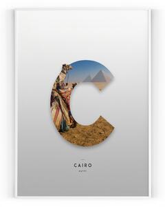 Plakát / Obraz Cairo 30 x 40 cm Pololesklý saténový papír