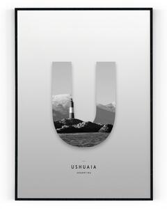 Plakát / Obraz Ushuaia A4 - 21 x 29,7 cm Tiskové plátno
