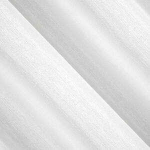 Bílý závěs na kroužcích Elica 140x250 cm