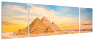 Obraz egyptských pyramid (170x50 cm)