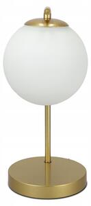 Stolní lampa 1xE27/40W/230V zlatá/bílá