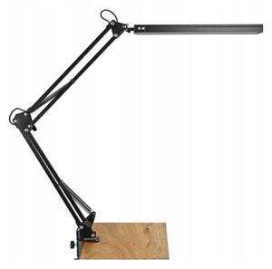 LED Stmívatelná stolní lampa s klipem LED/10W/5V 3000/4000/6000K černá