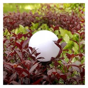 LED Solární lampa LED/1,2V 6500K 200 mAh pr. 10 cm IP44 bílá/černá