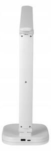 LED RGBW Stmívatelná stolní lampa s bezdrátovým nabíjením LED/7W/5V USB bílá