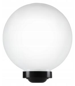 LED Solární lampa LED/1,2V 6500K 200 mAh pr. 30 cm IP44 bílá/černá