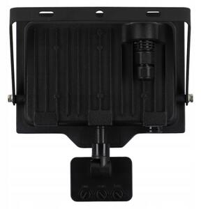 LED Venkovní reflektor se senzorem LED/50W/230V 4500K IP65 černá