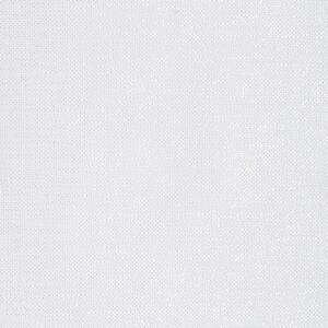 Bílá záclona ESEL na pásce vyrobena z hladké lesklé látky 400x250 cm