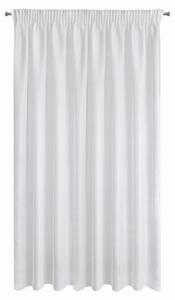 Bílá záclona na pásce REBECCA 300x270 cm